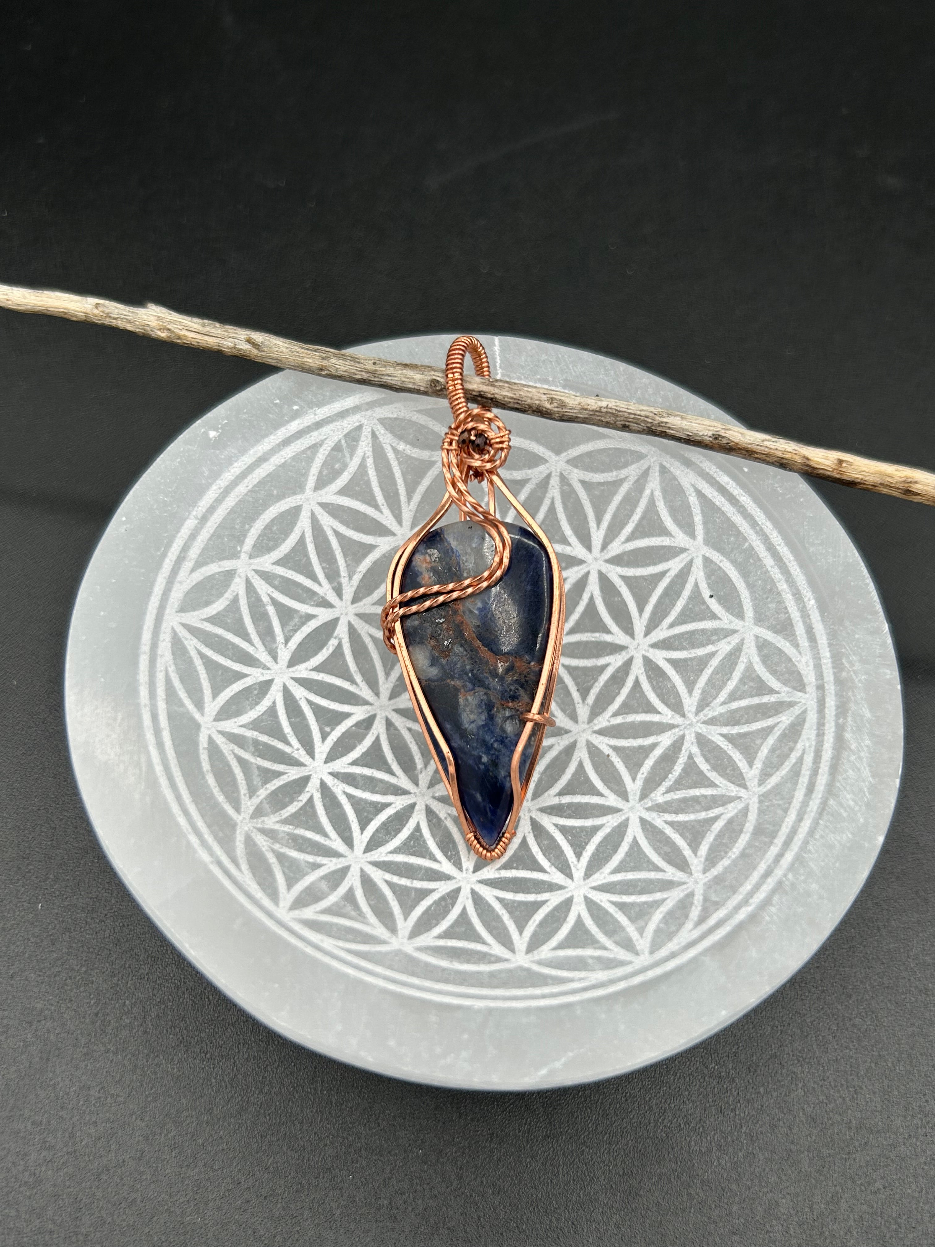 Sodalite in Copper