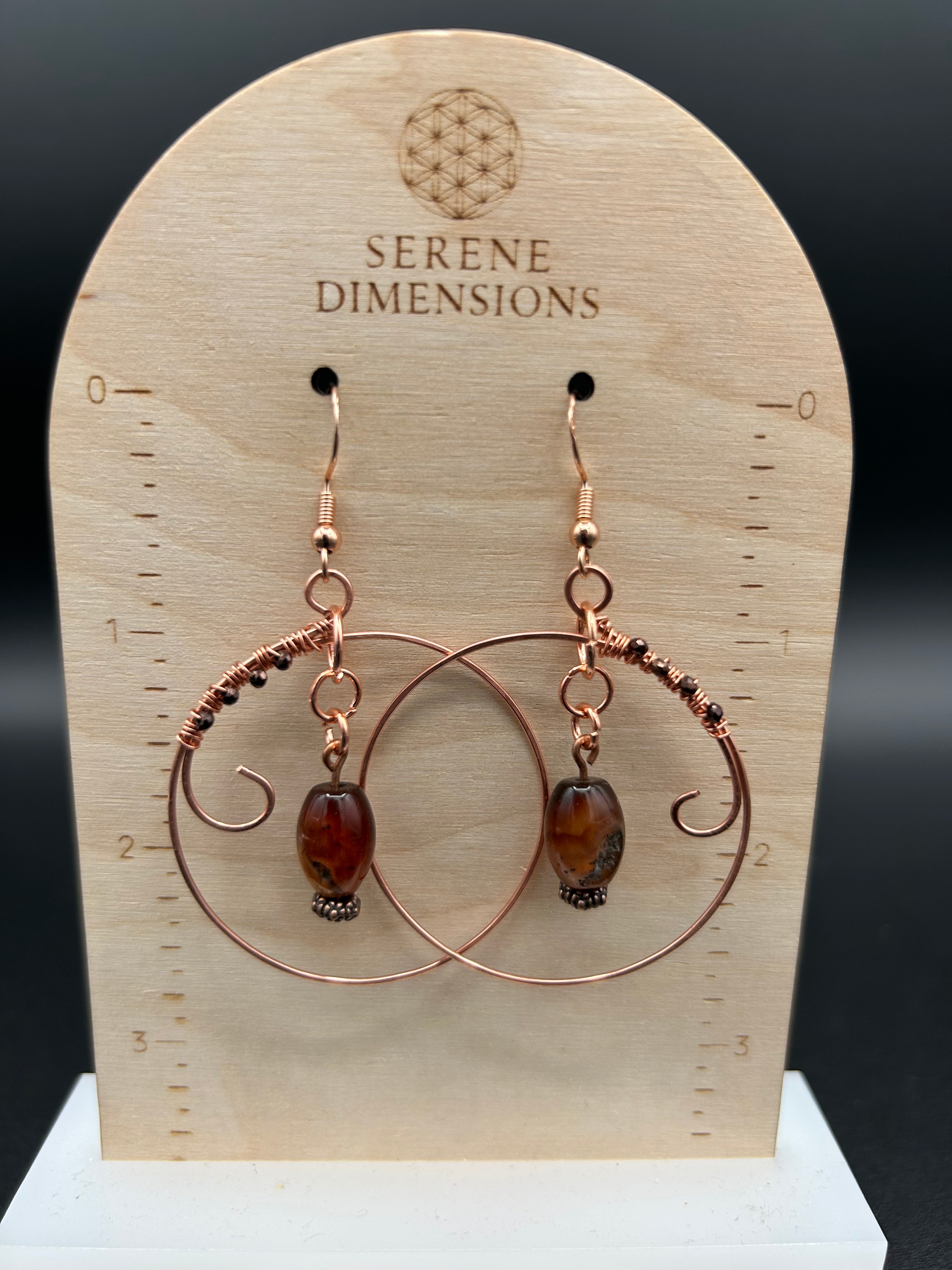 Soft Shield Earrings
