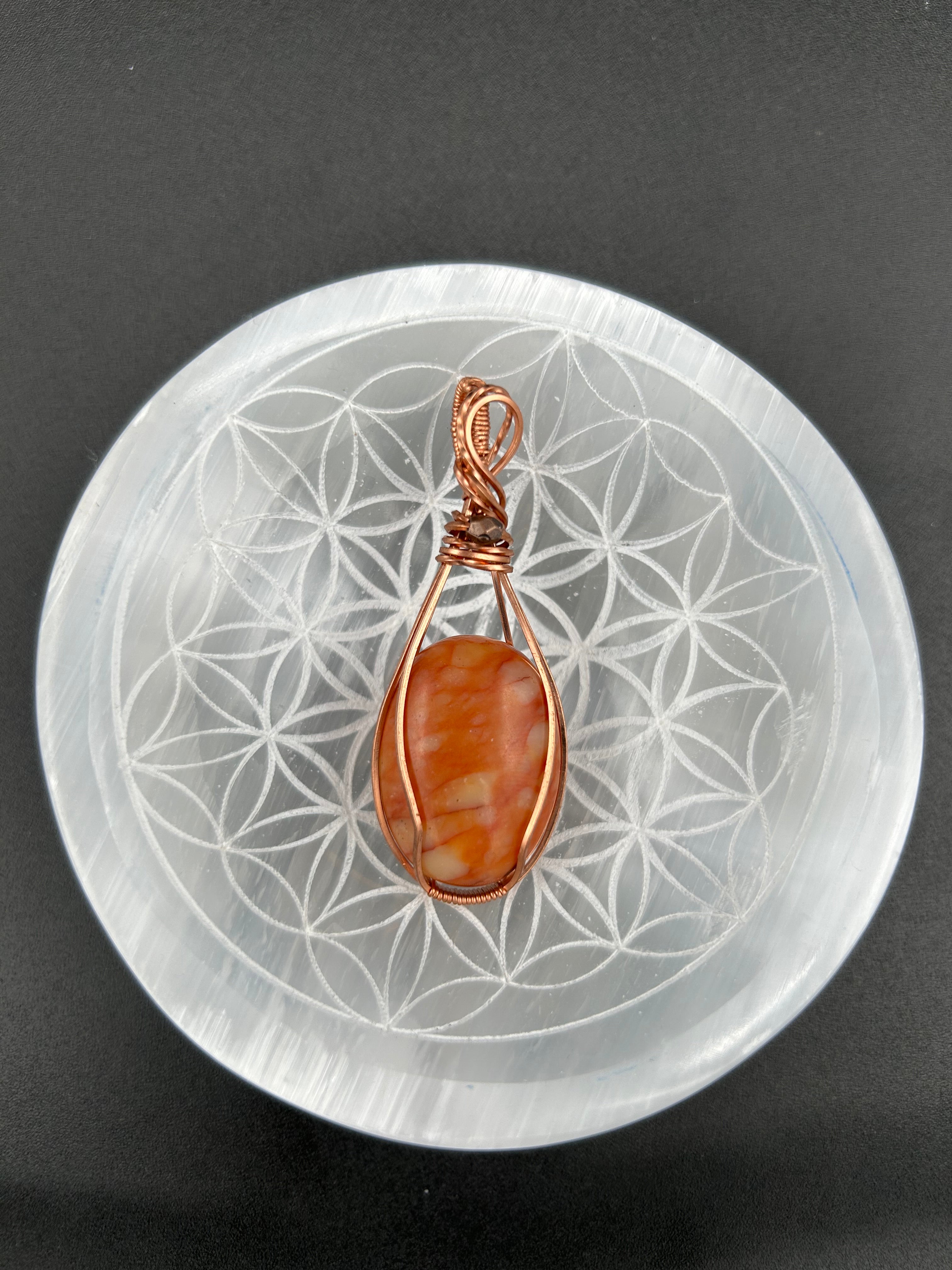 Agate in Copper