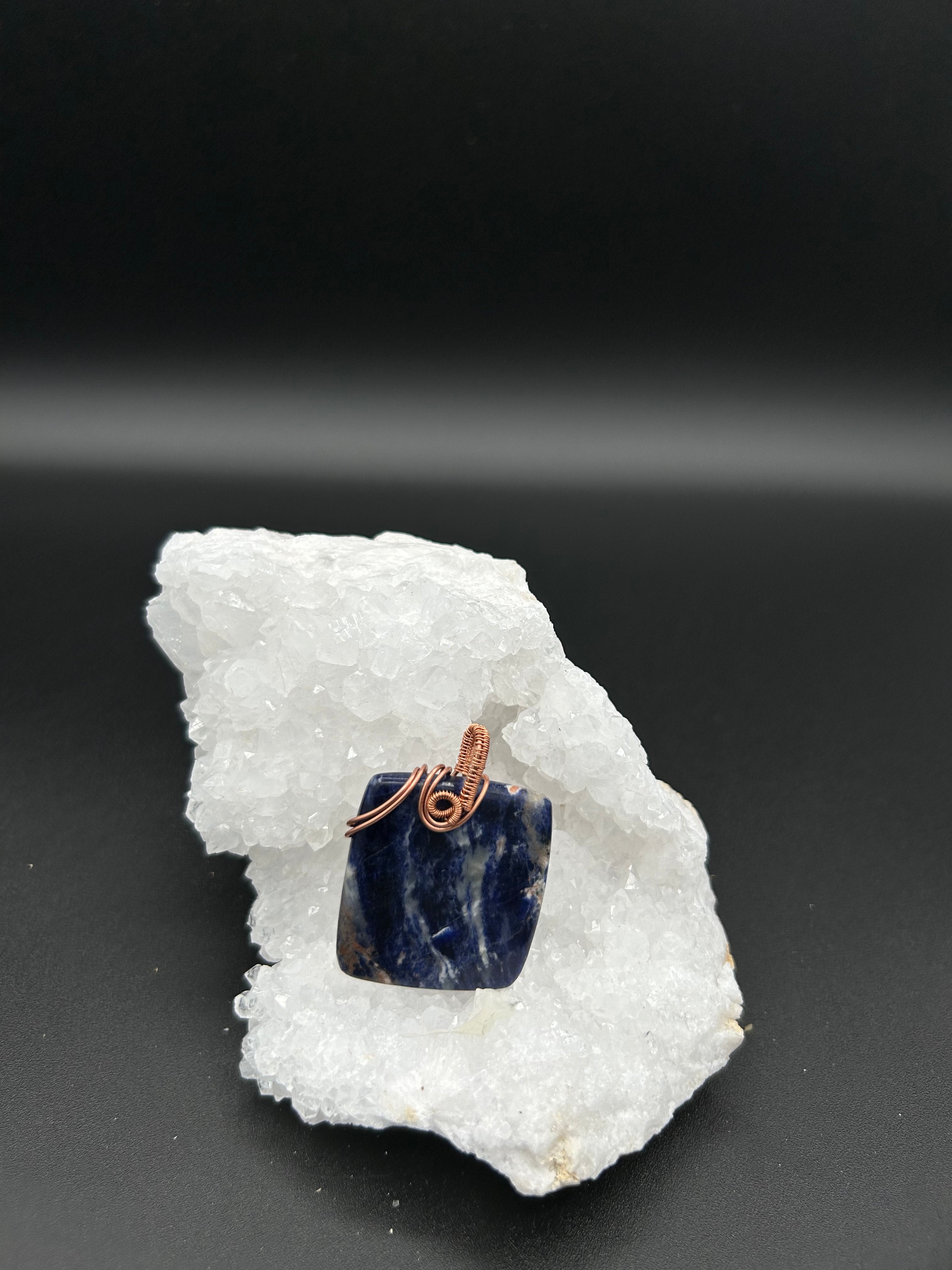 Sodalite in Copper