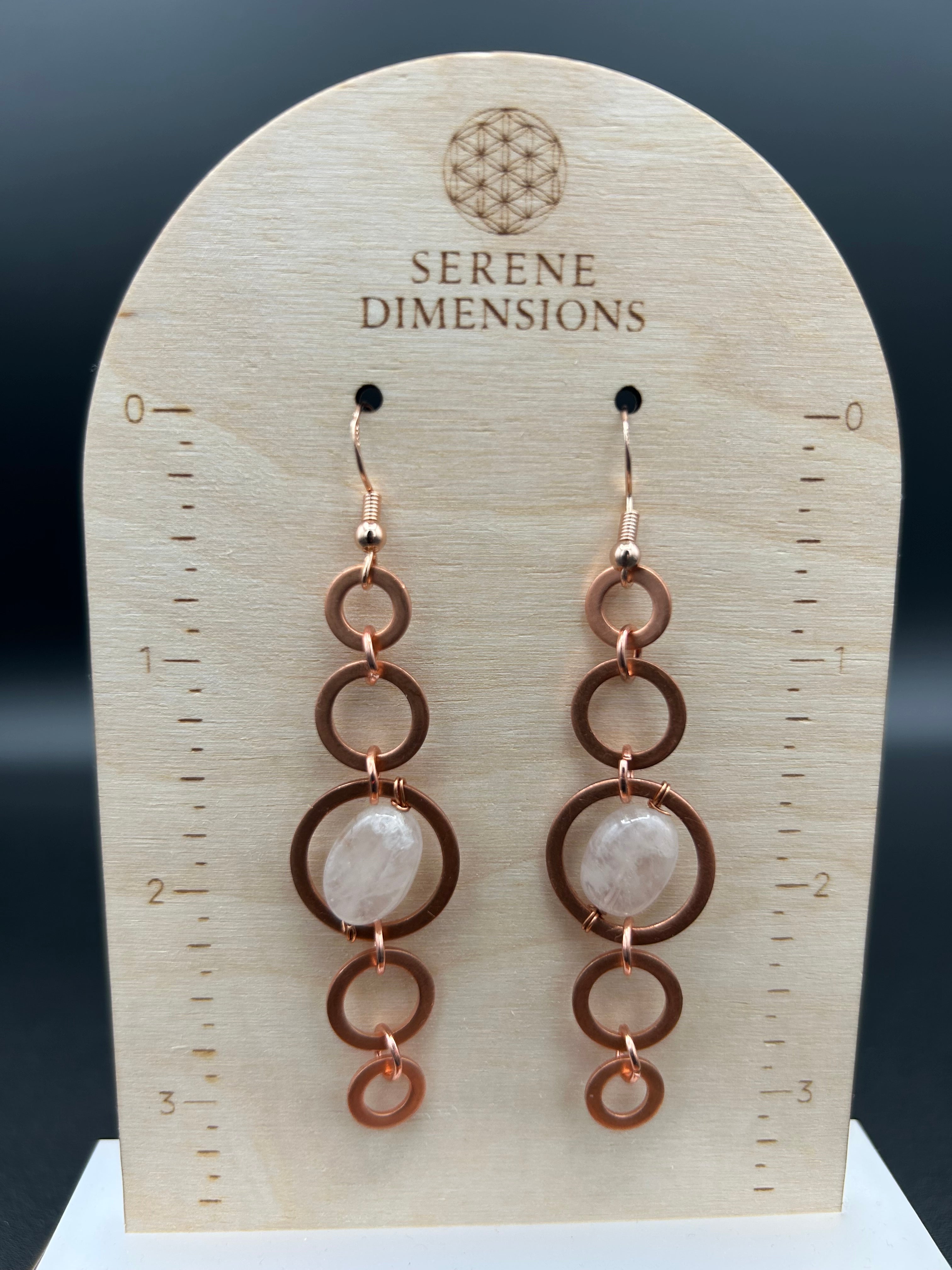 Rose Quartz in Copper