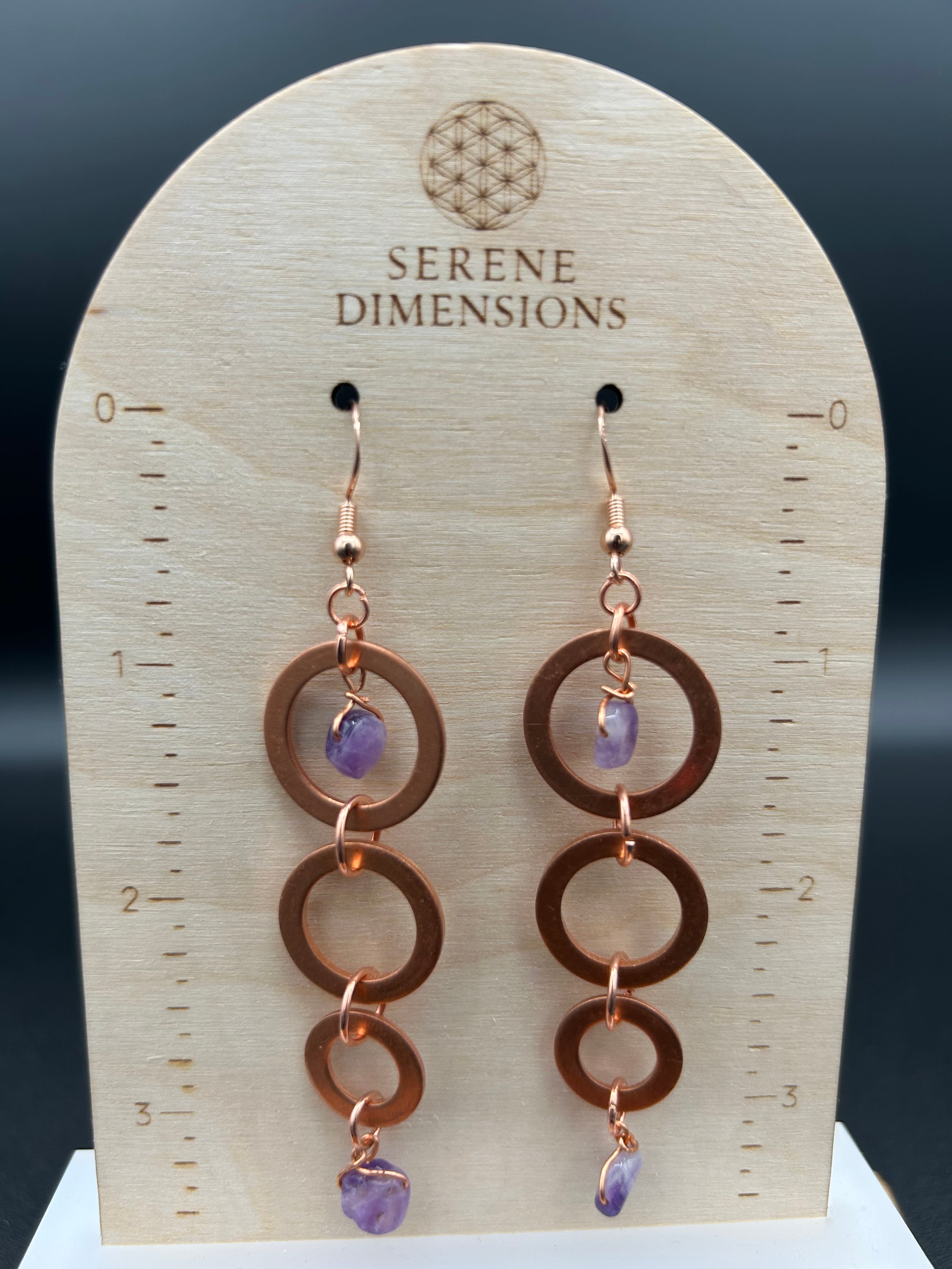 Amethyst in Copper