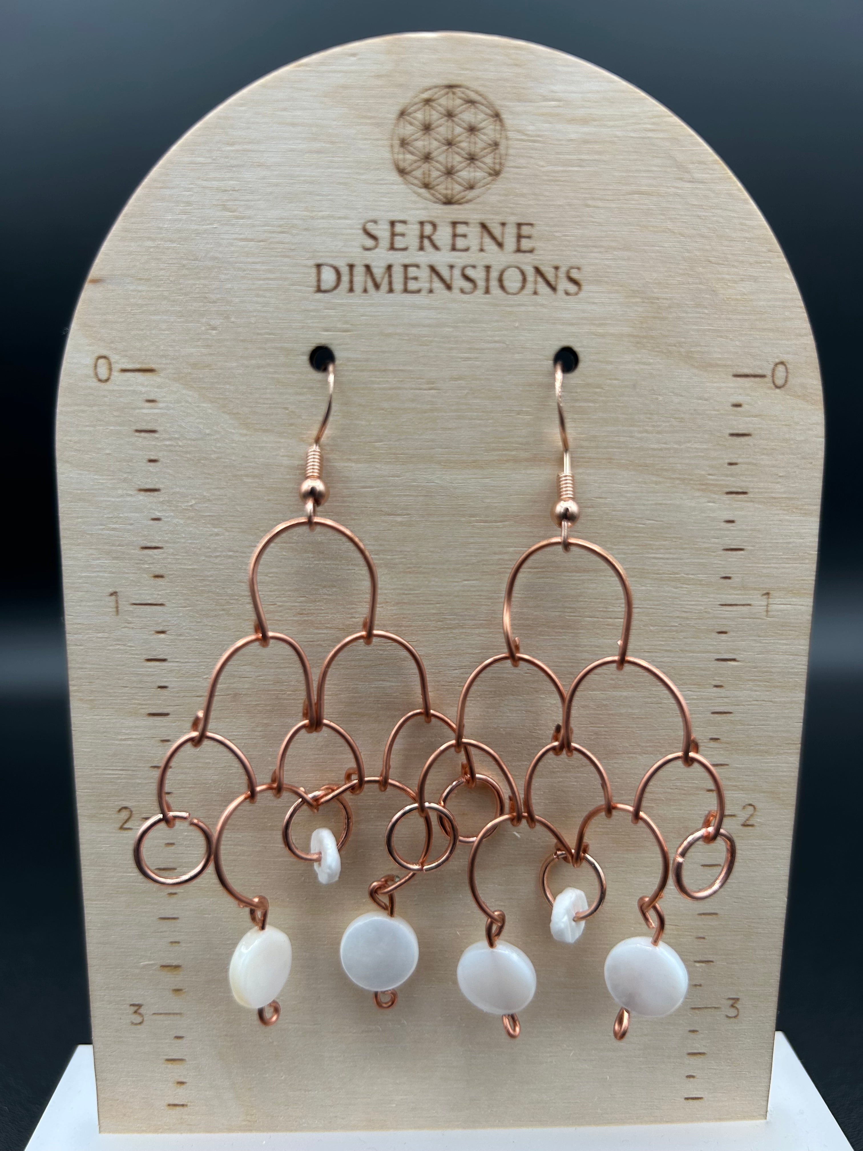 Soft Shield Earrings