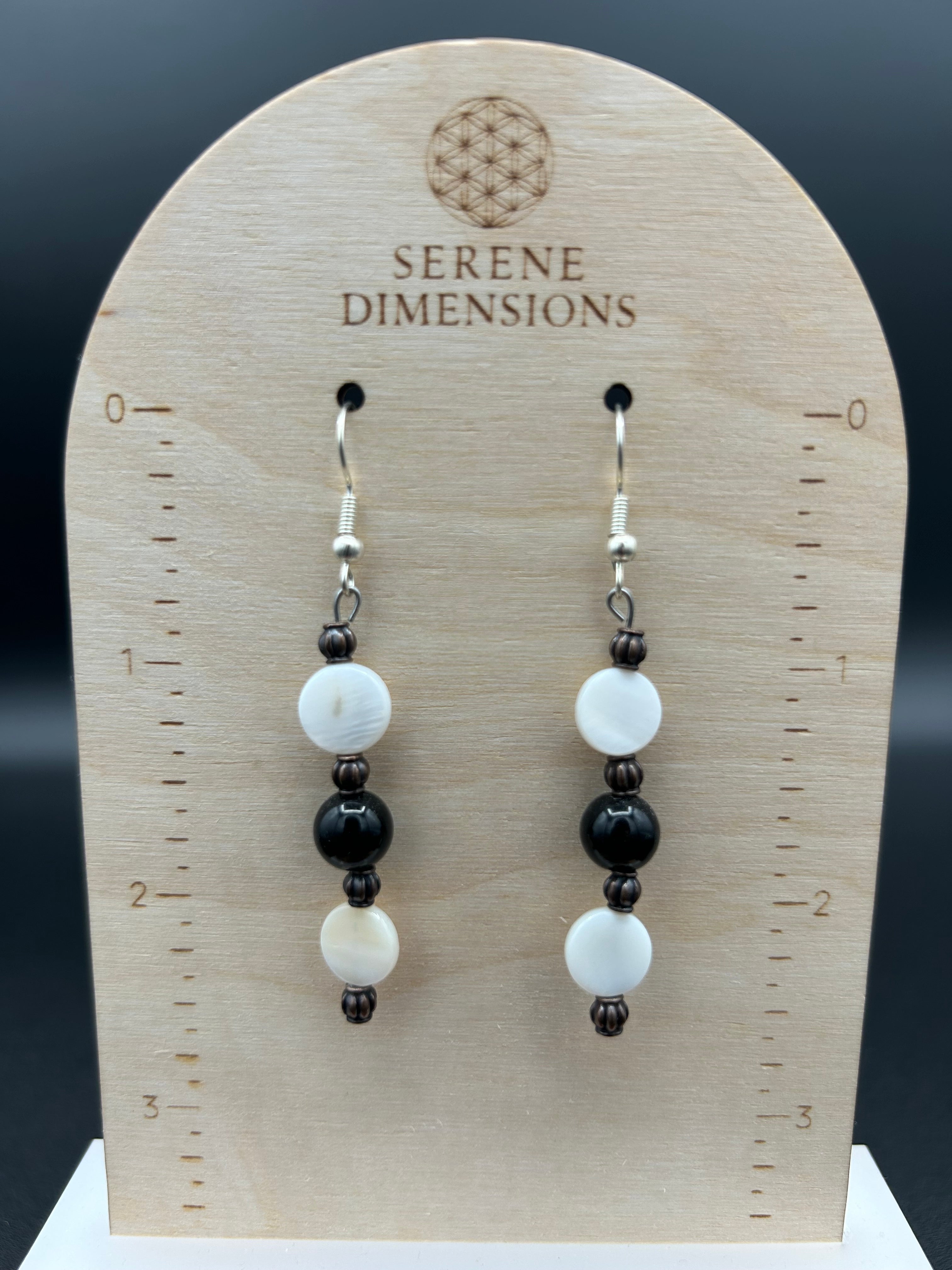 Obsidian and Mother of Pearl