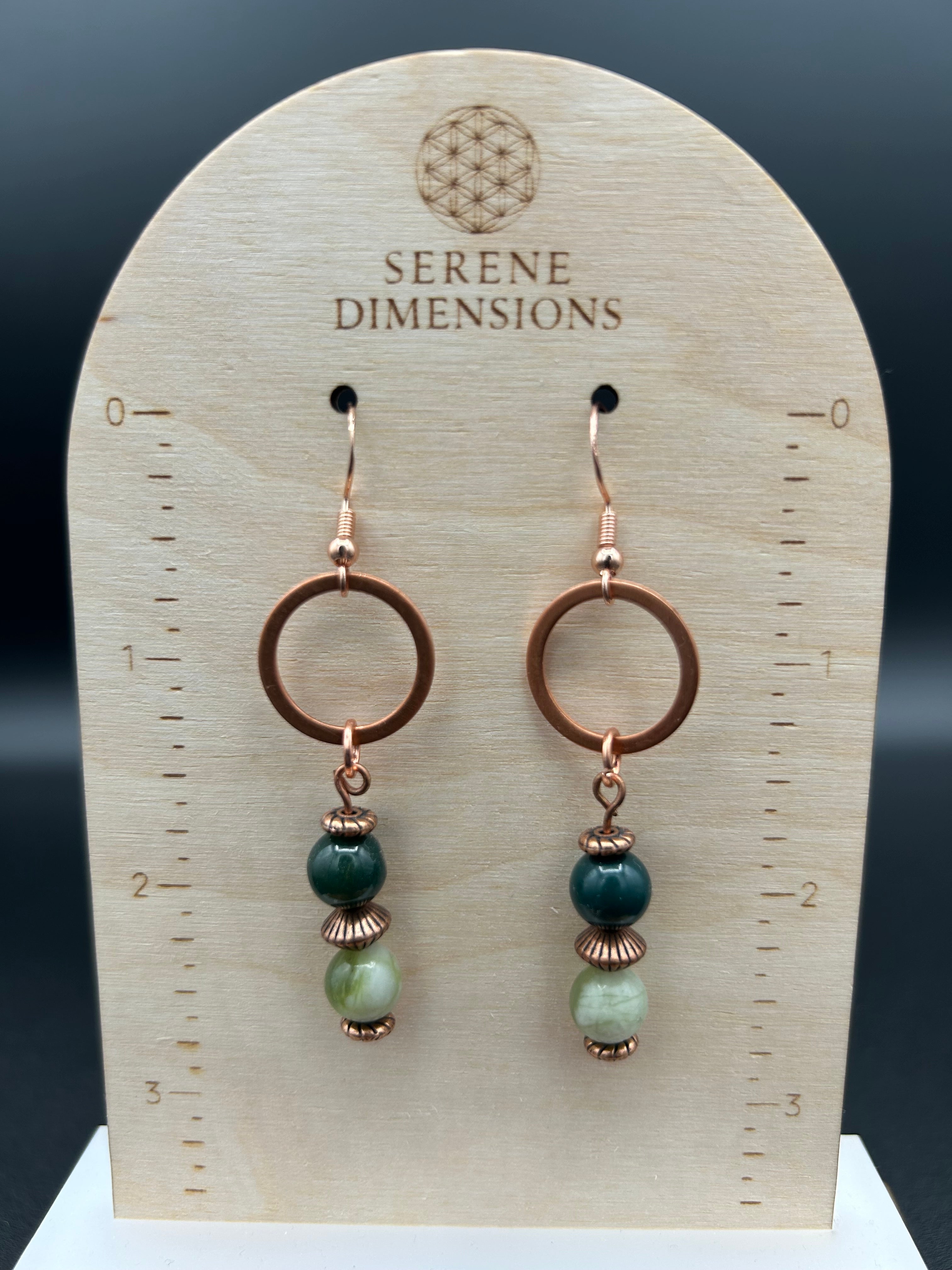 Serpentine in Copper