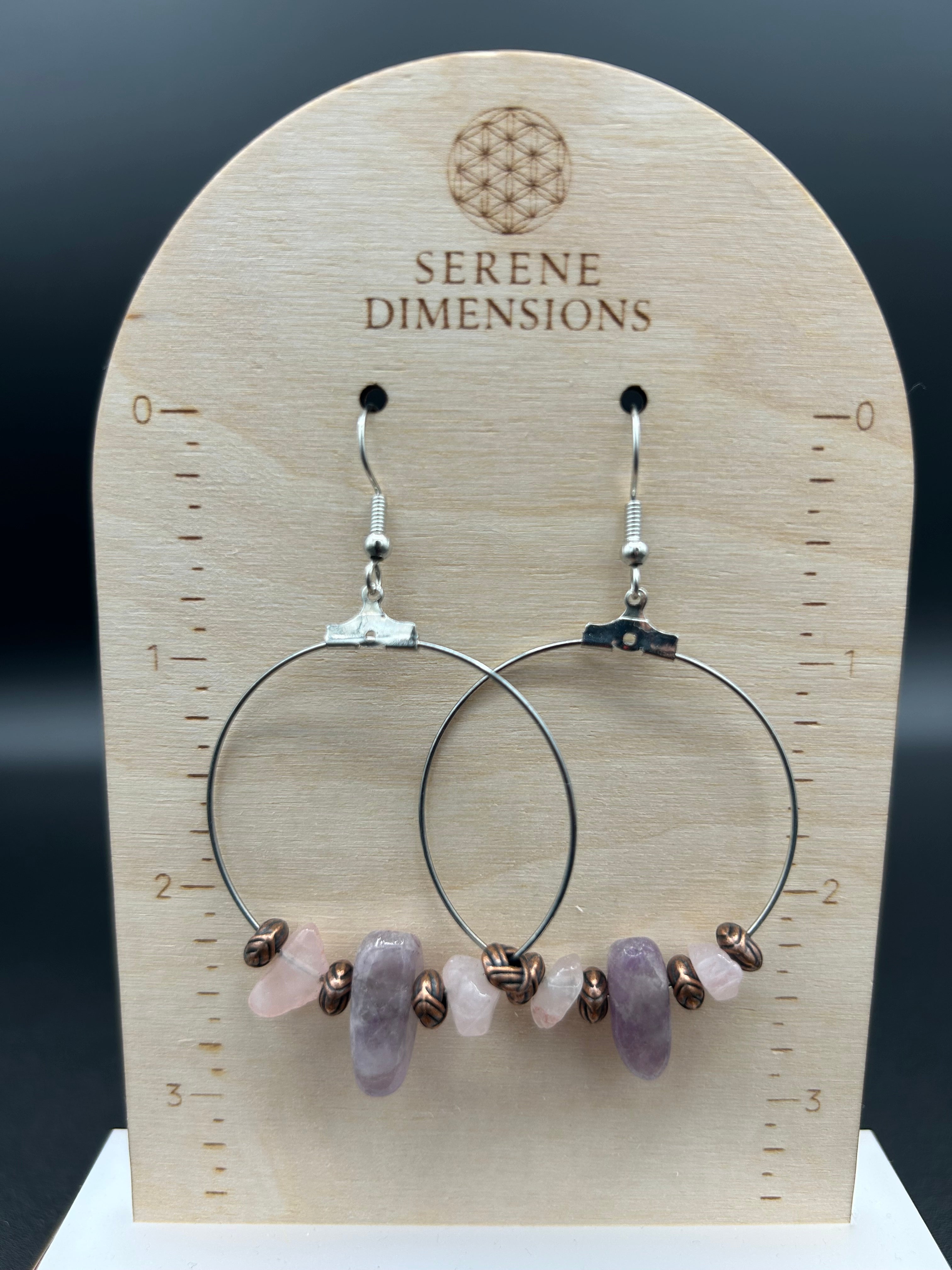 Amethyst and Rose Quartz