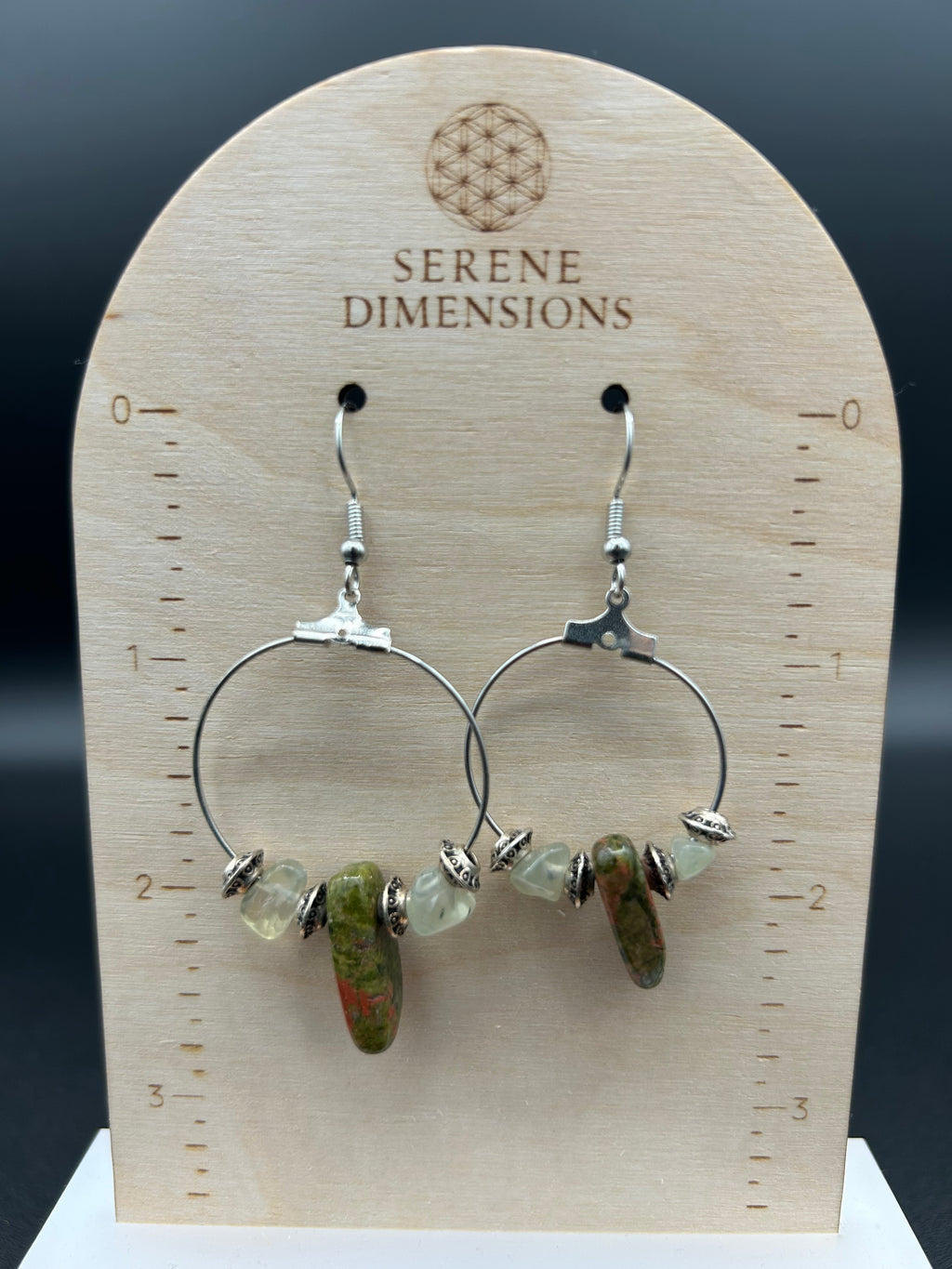 Grounded Heart Earrings