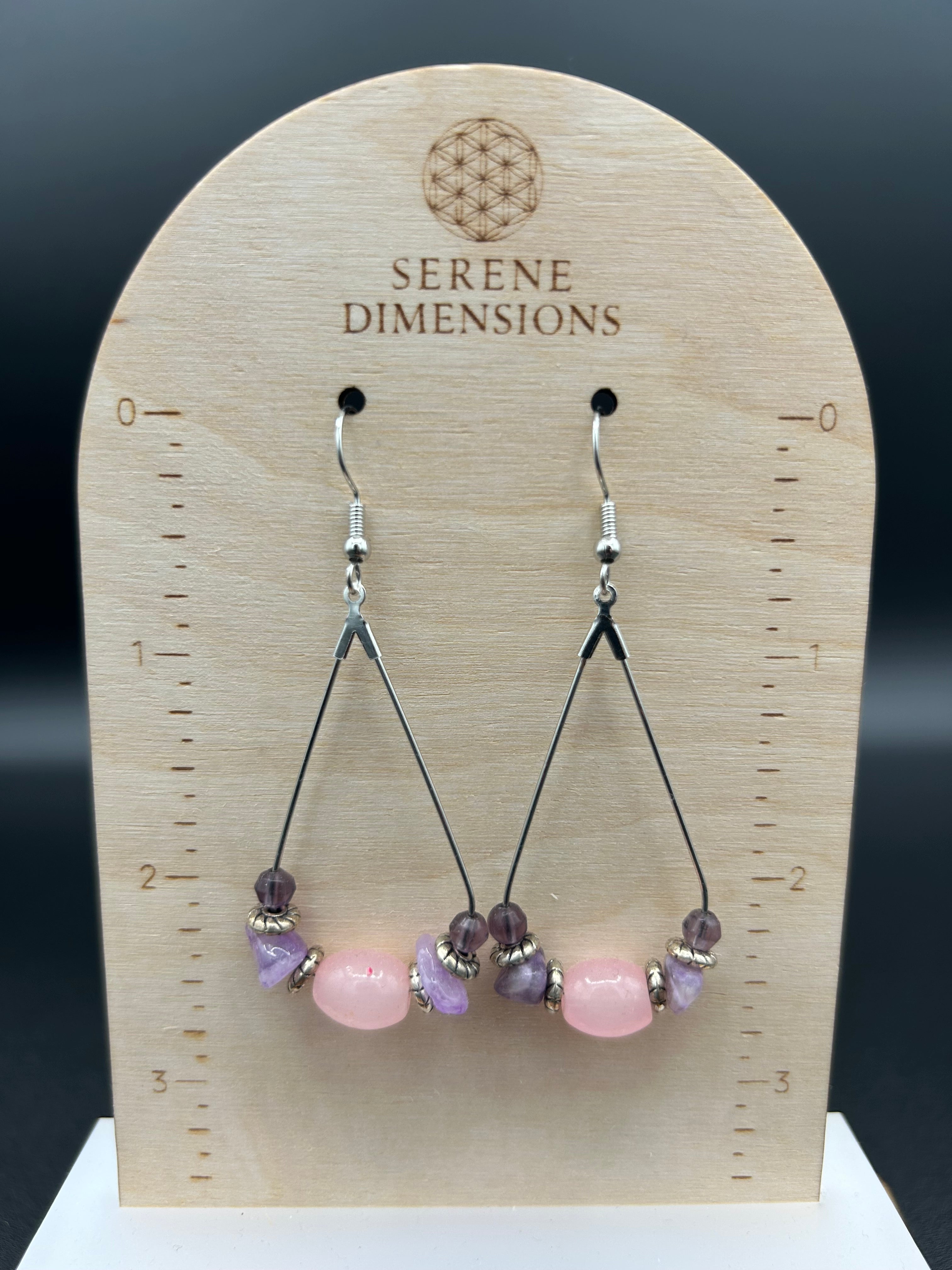 Amethyst and Rose Quartz