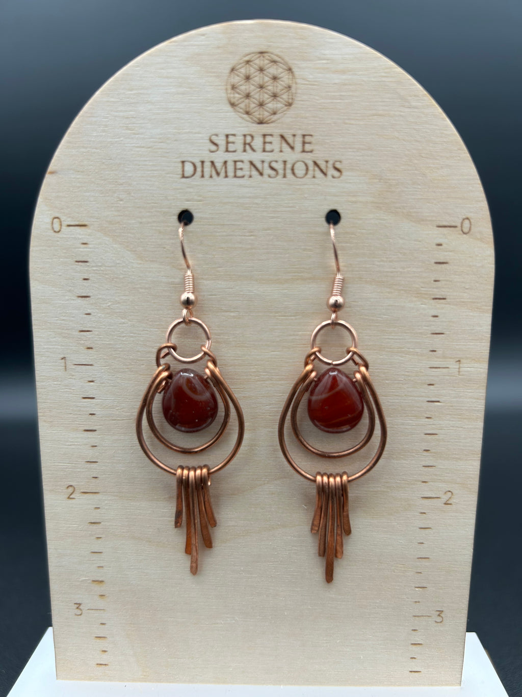 Carnelian Agate in Copper