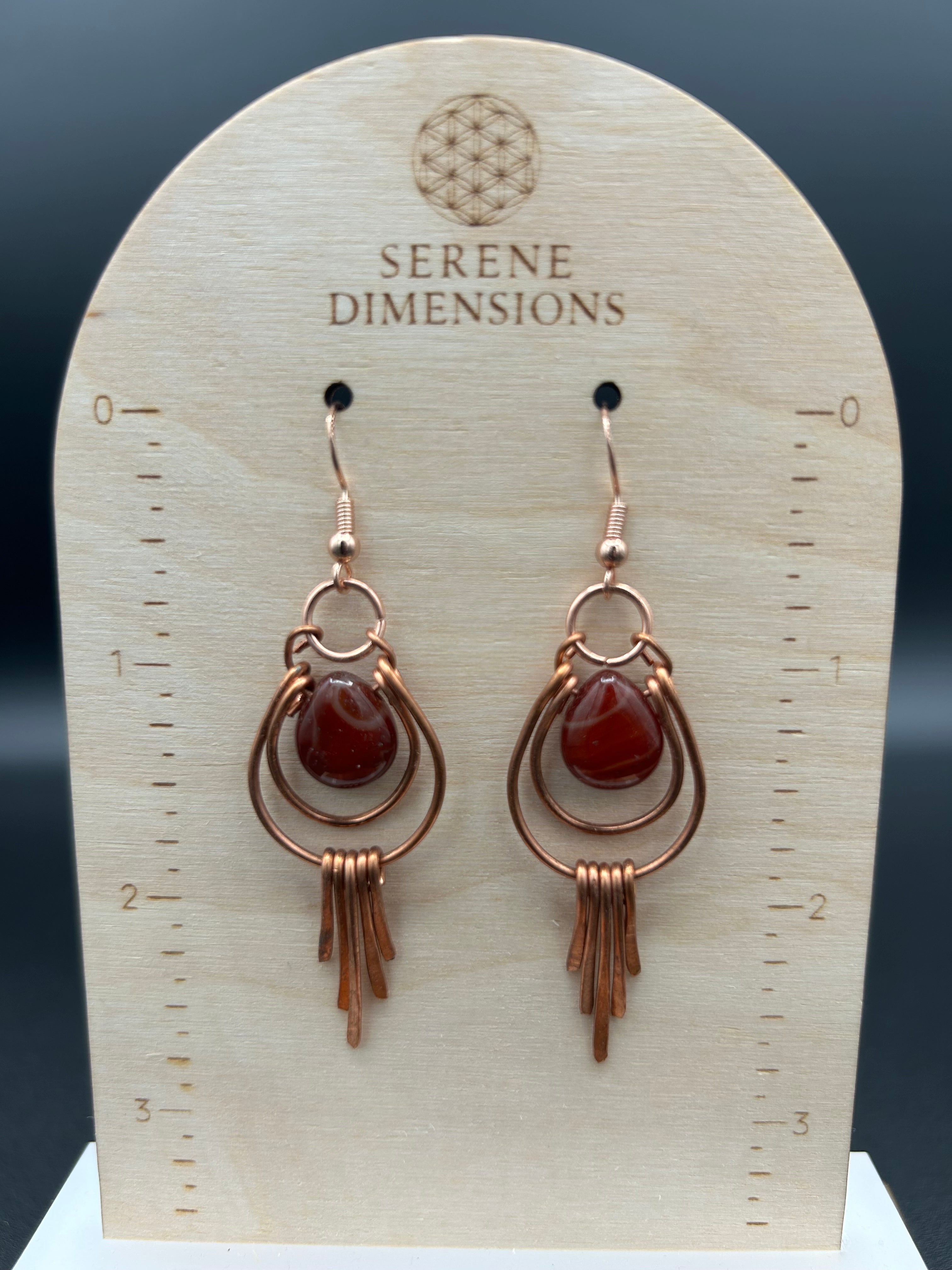 Carnelian Agate in Copper