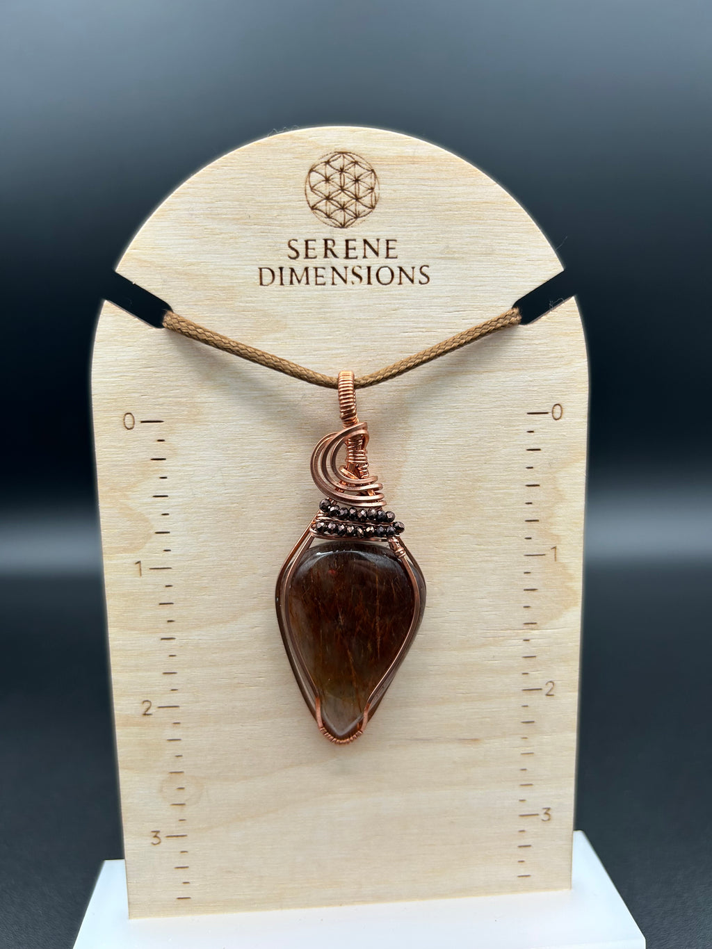 Copper Needle Rutile in Copper