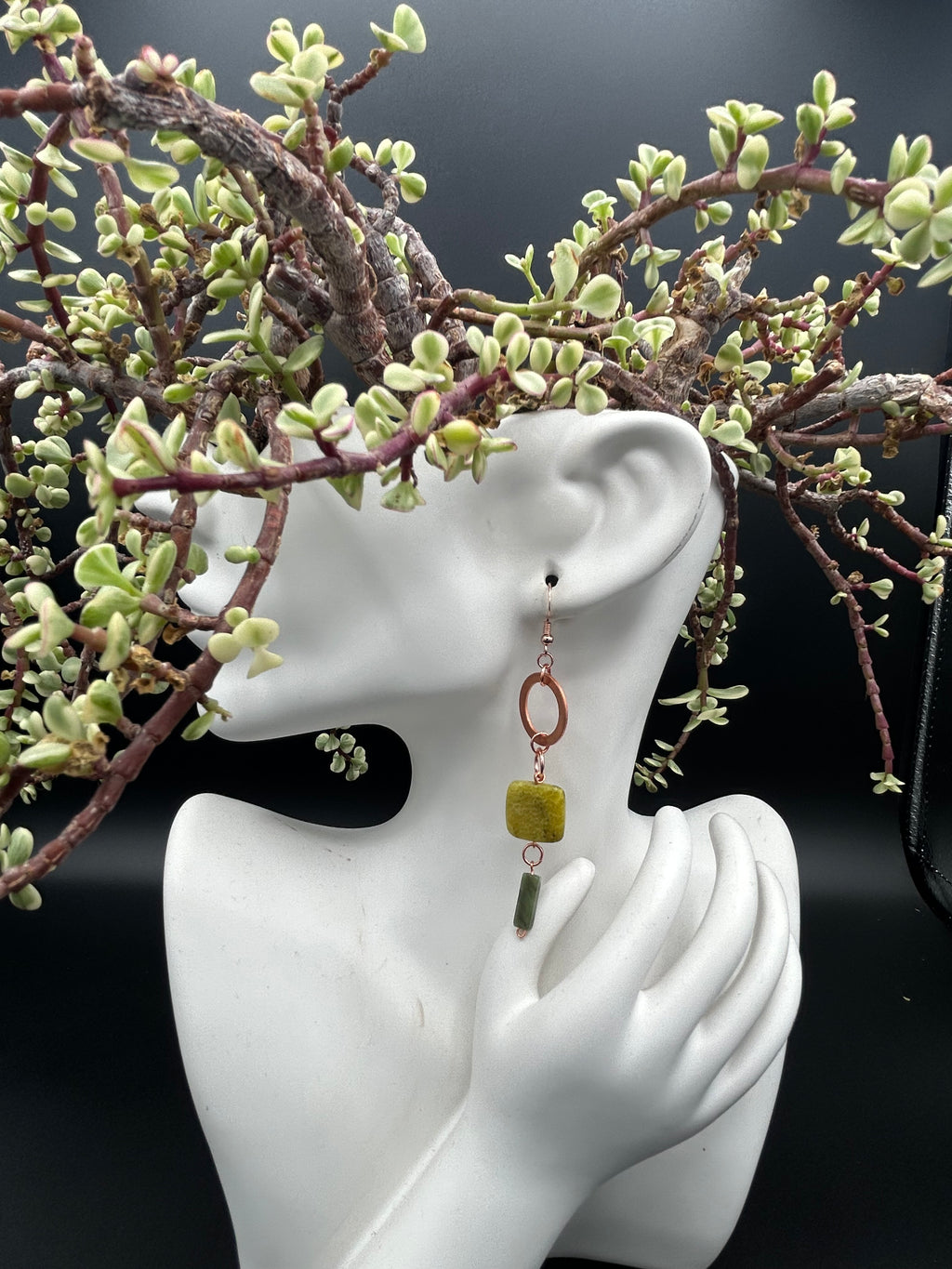 Serpentine in Copper