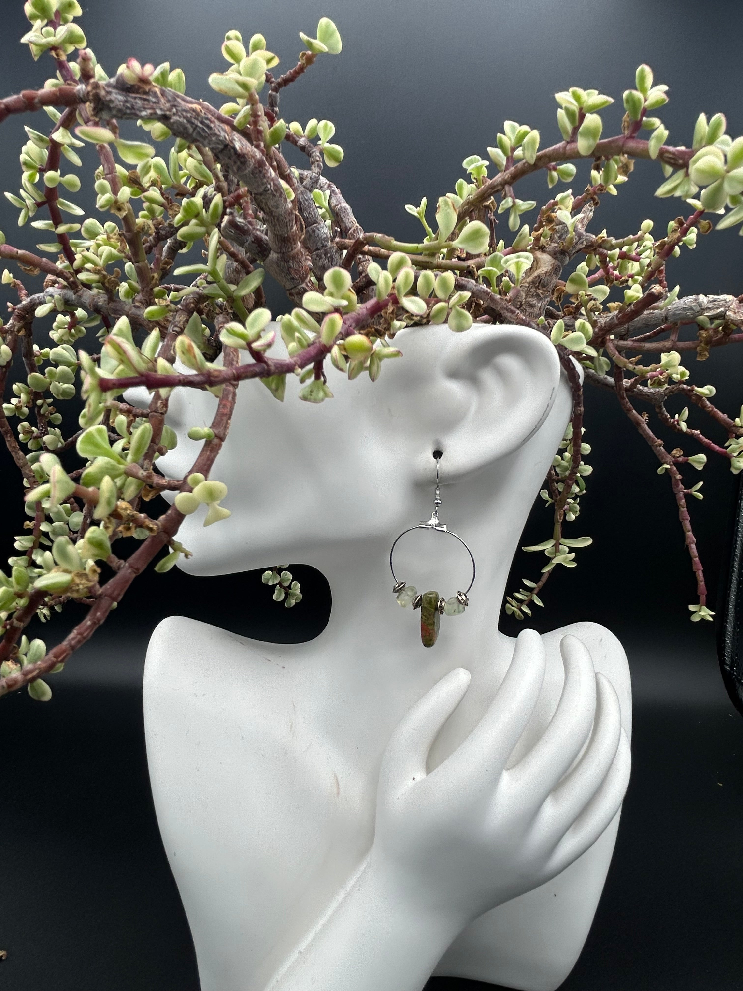 Green Aventurine and Unakite