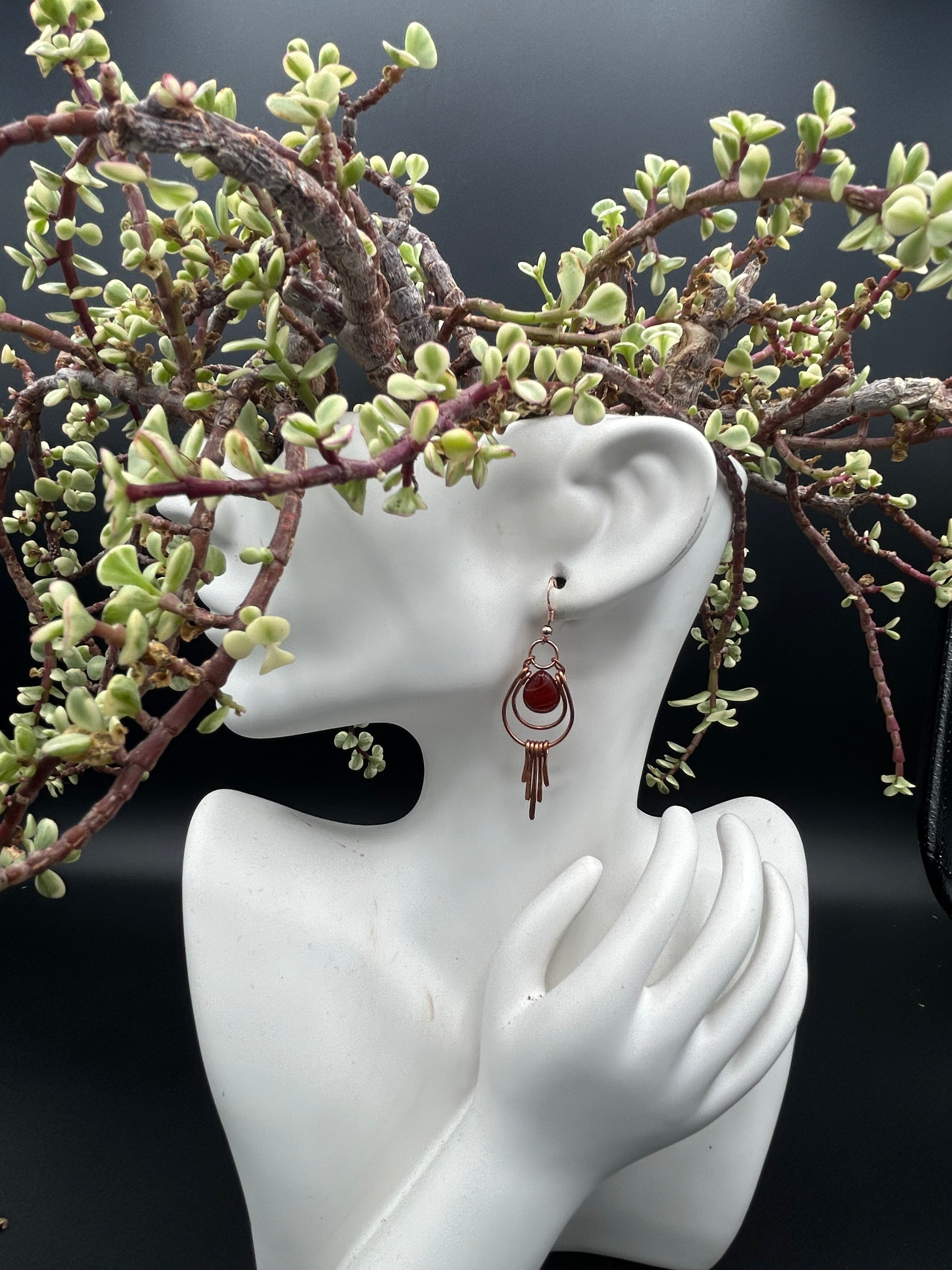 Carnelian Agate in Copper