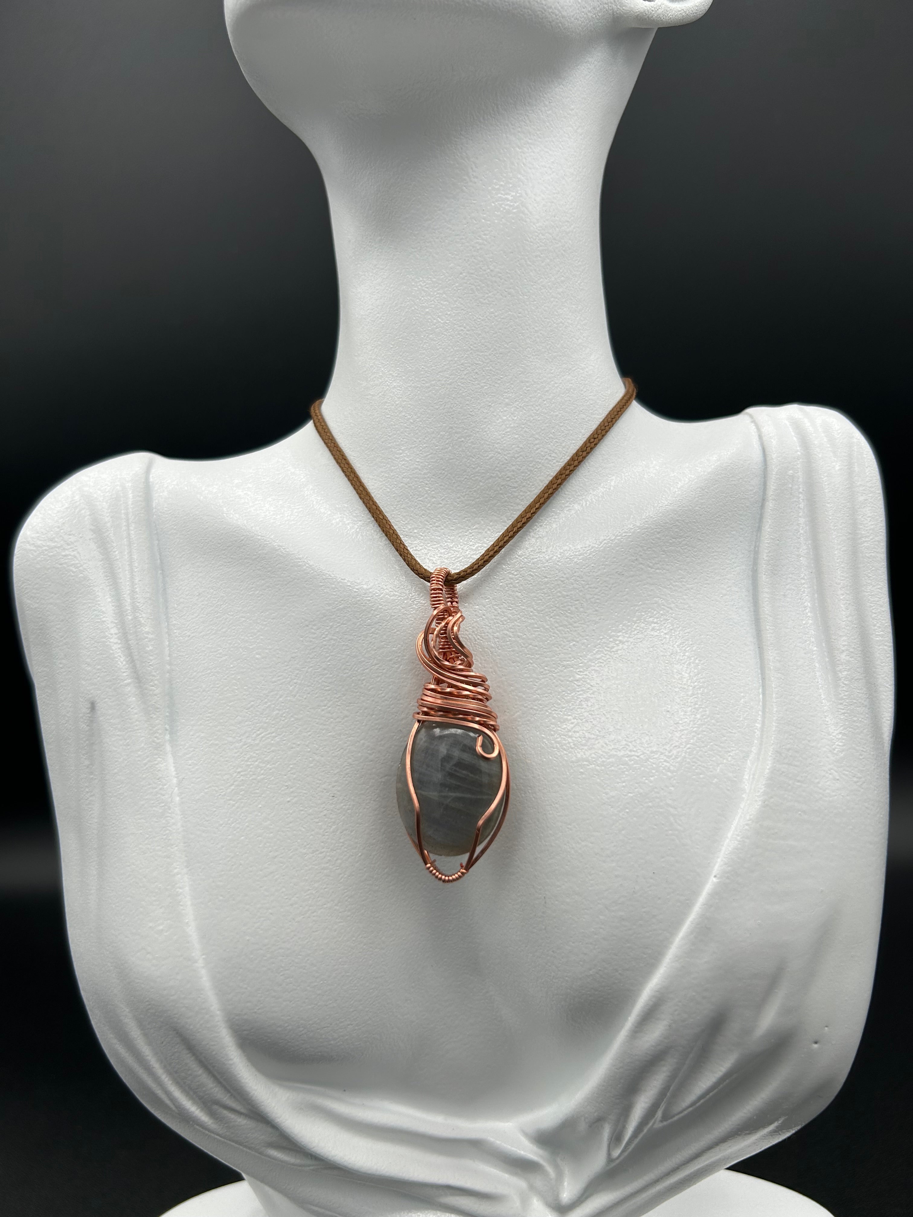 Blue Labradorite in Copper