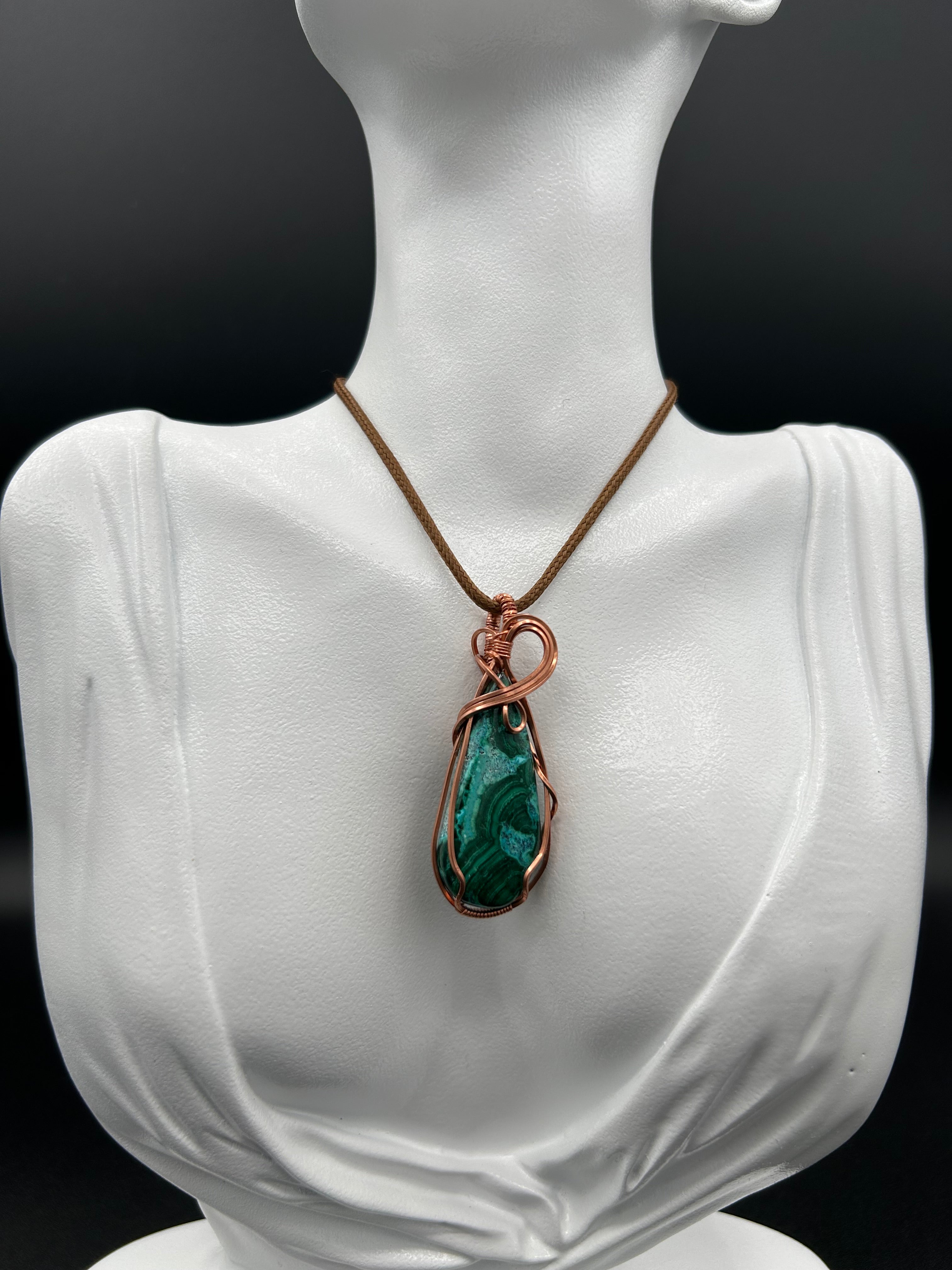 Malachite Chrysocolla in Copper