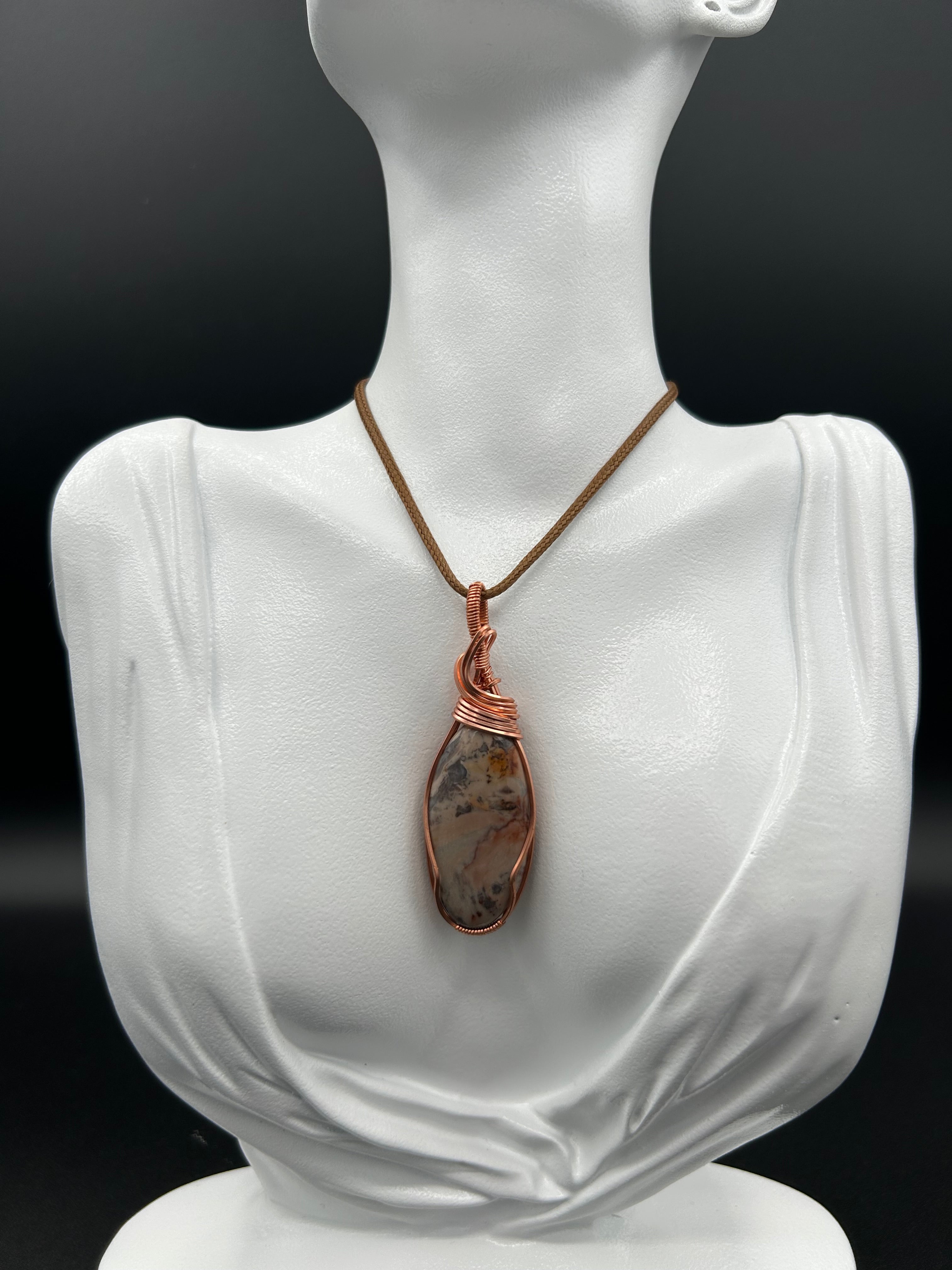 Wave Jasper in Copper